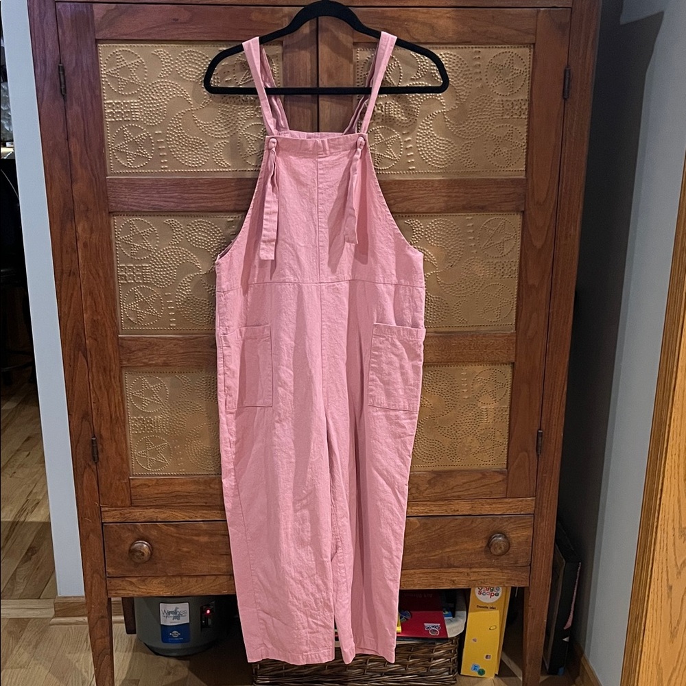 Pink Overalls